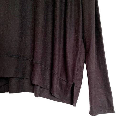 LUCKY BRAND NWT Crewneck Pullover Cozy Sweater Size XXL in Black - Picture 11 of 14